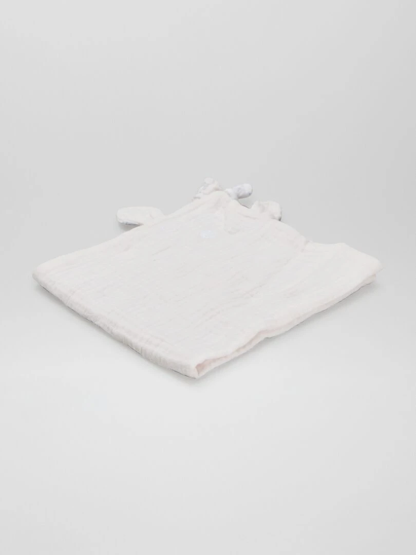 Lange en gaze de coton Gris