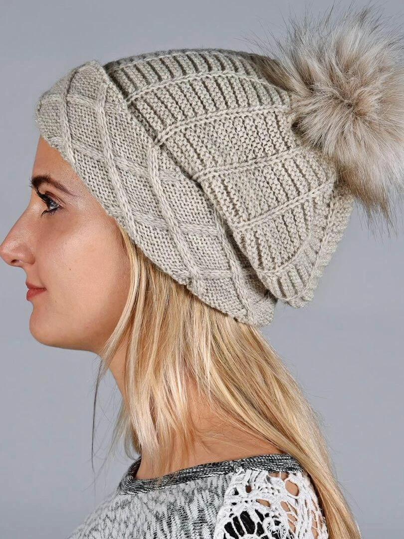 Bonnet Komin Made in UE Beige