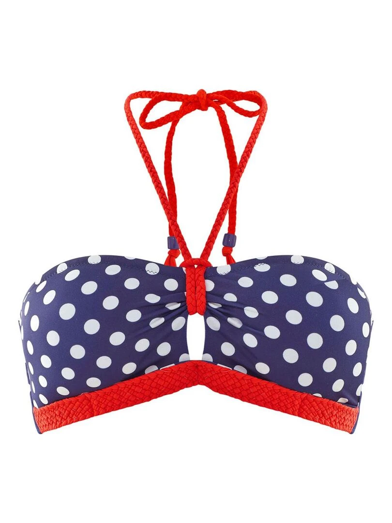 Haut bandeau PLAISANCE Brigitte Bardot Bain Bleu