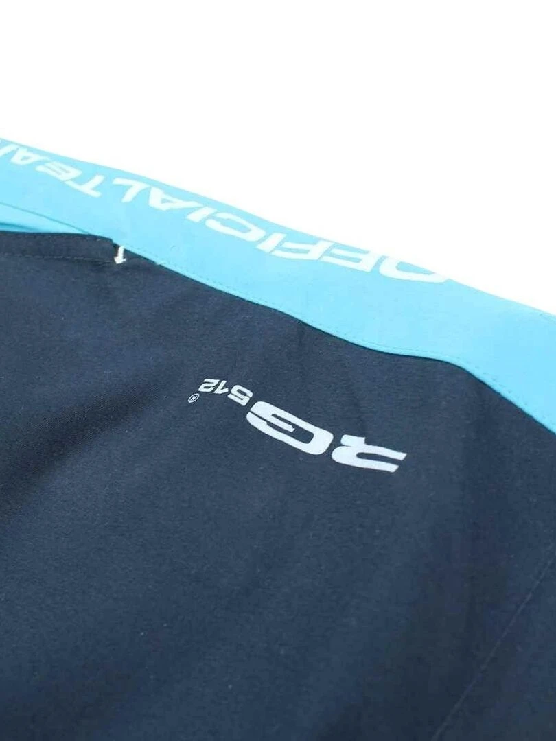 RG512   Short De Bain homme imprimé logo   Bleu marine