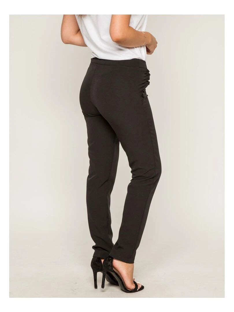 Pantalon cigarette EVOLIA Noir