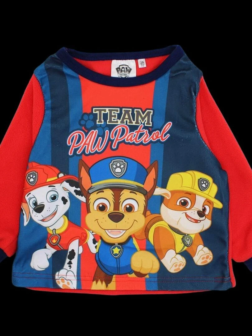 La Pat' Patrouille Pyjama garçon imprimé La Pat' Patrouille Rouge