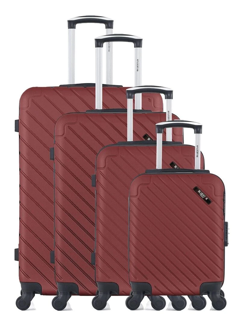 BLUESTAR SET DE 4 CITE M Bordeaux
