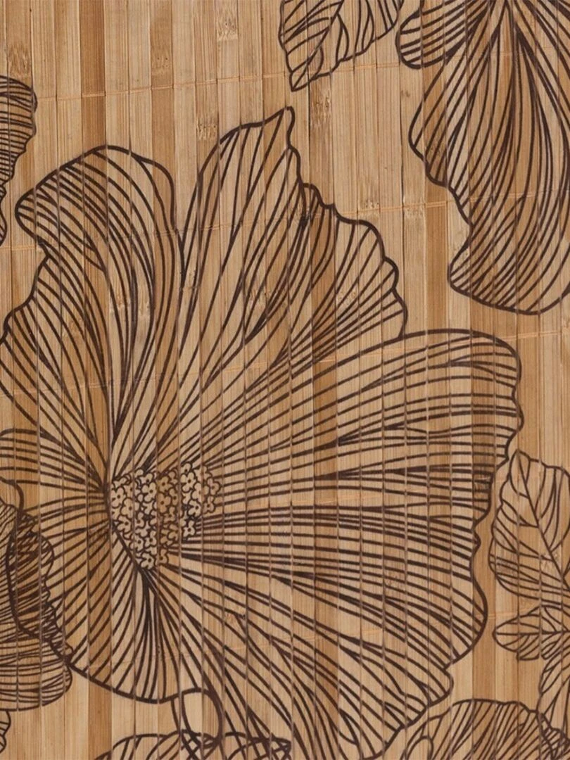 Panier à linge bambou Blackflora   Beige