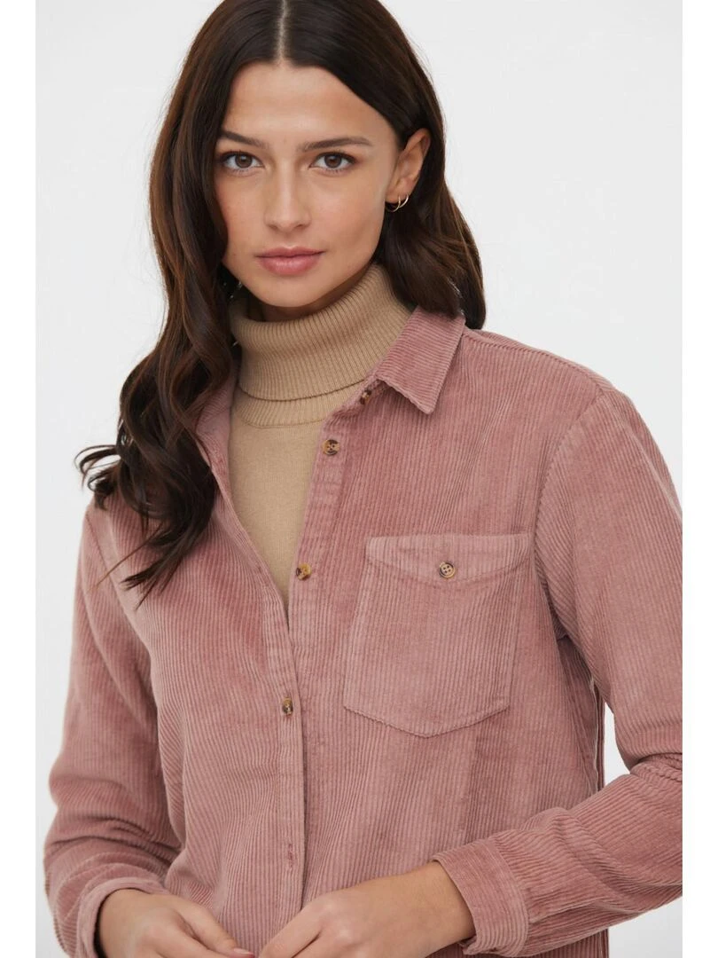 Lee Cooper Chemise coton regular DELOURA Vieux rose