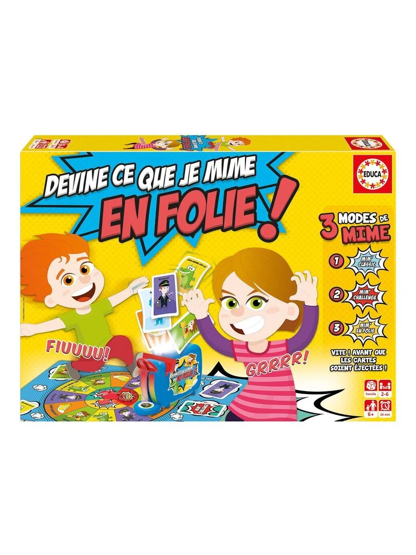 Devine ce que je mime en folie N/A