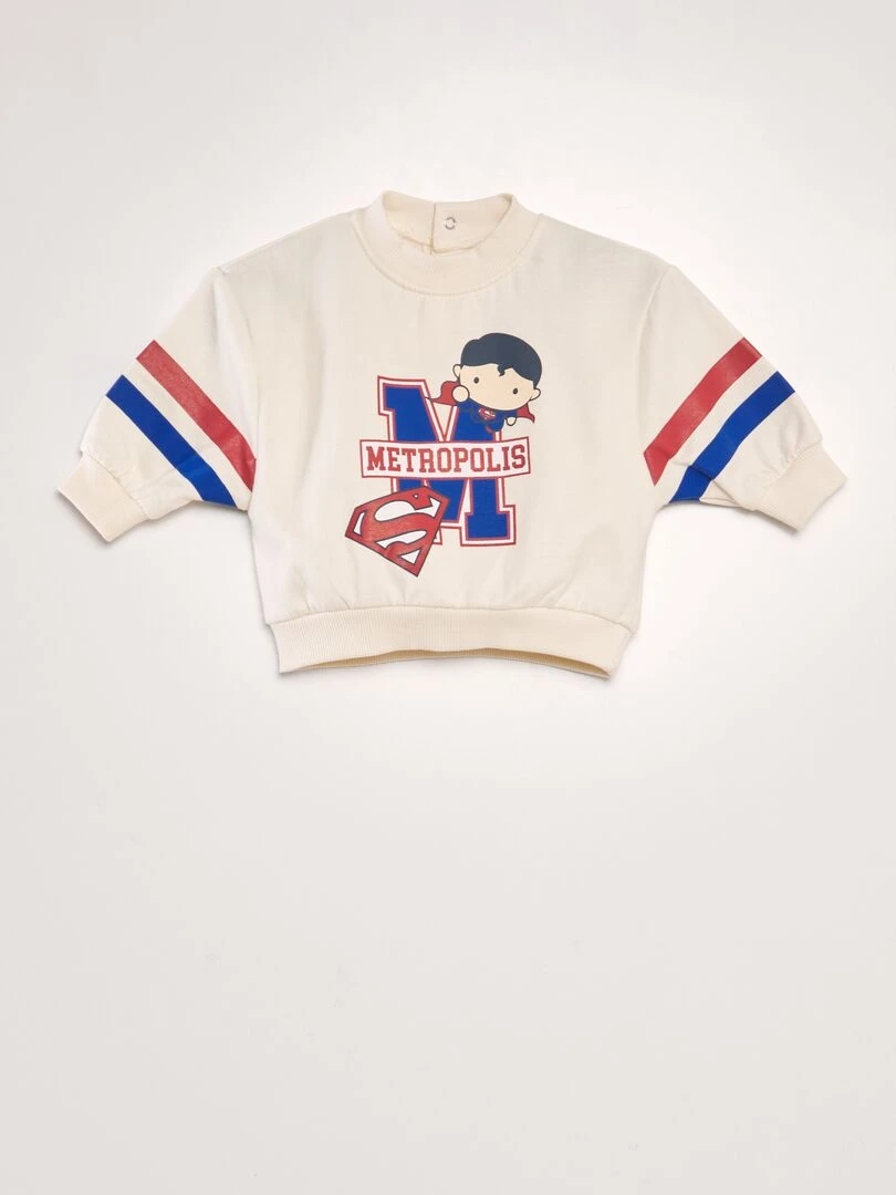 Ensemble en molleton 'Superman'   2 pièces   Beige