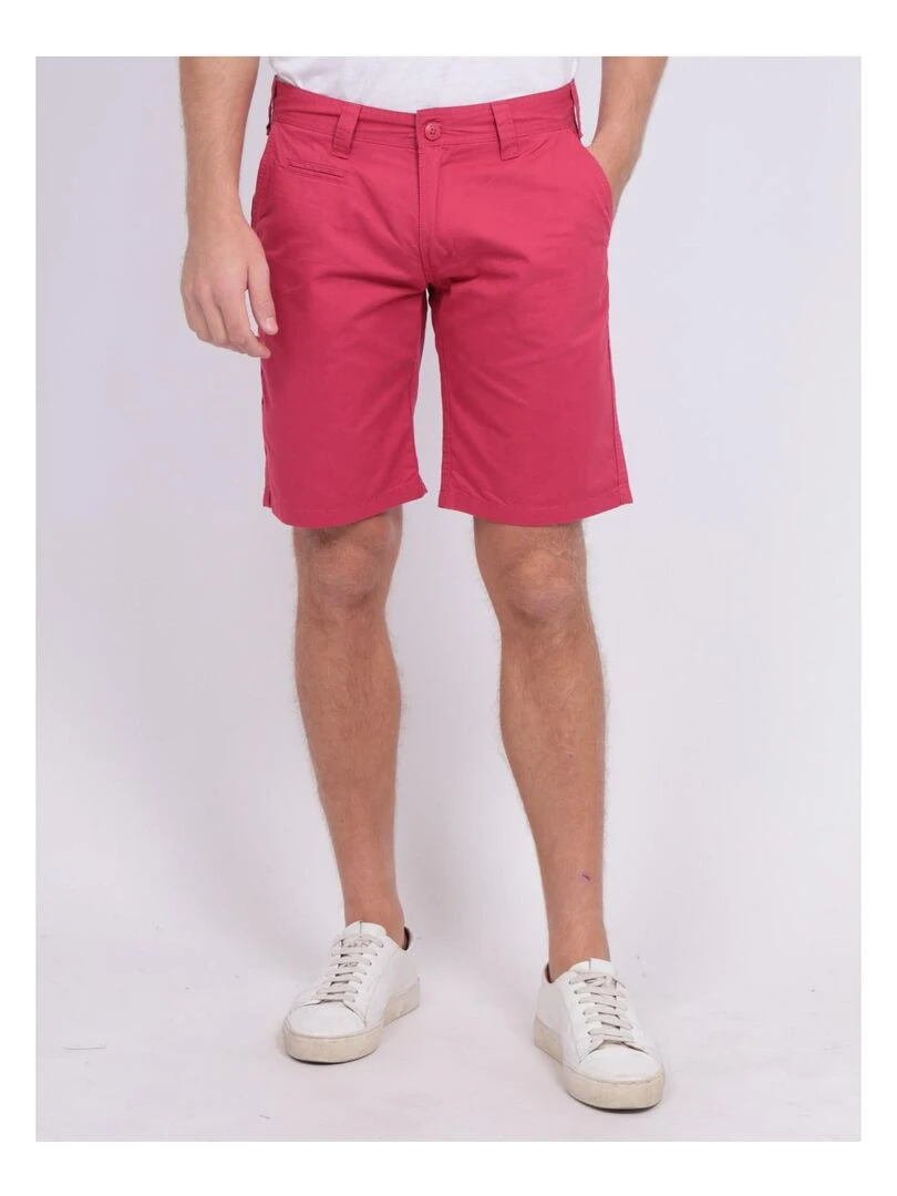 Bermuda chino BAGOO Rose fushia