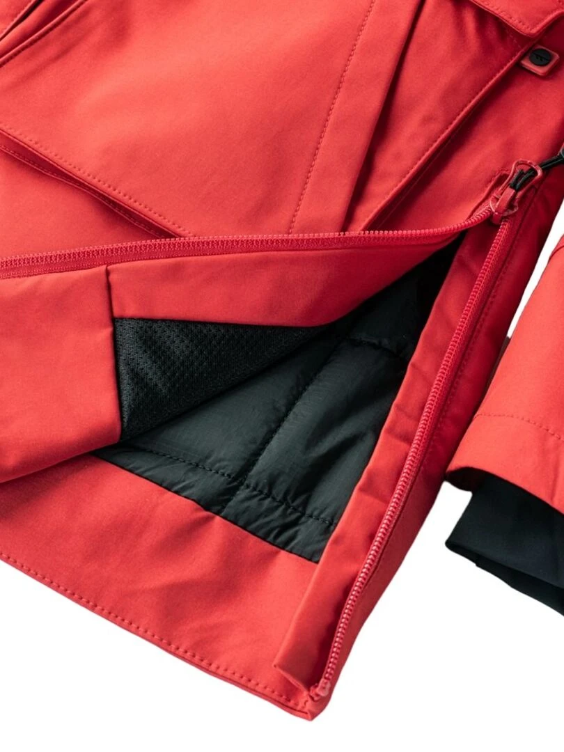 Hi Tec   Blouson de ski LASSE   Rouge brique