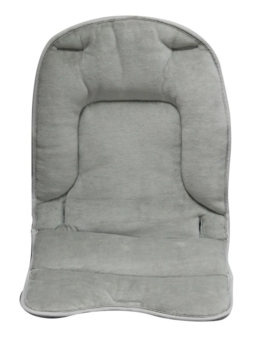 Coussin de confort pour chaise haute bébé enfant gamme Ptit Monsieur Bébé Gris