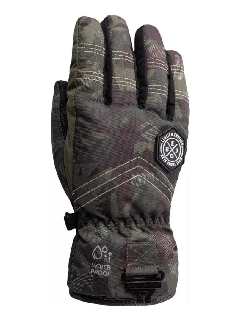 Bejo Gants de ski YUKI Vert foncé