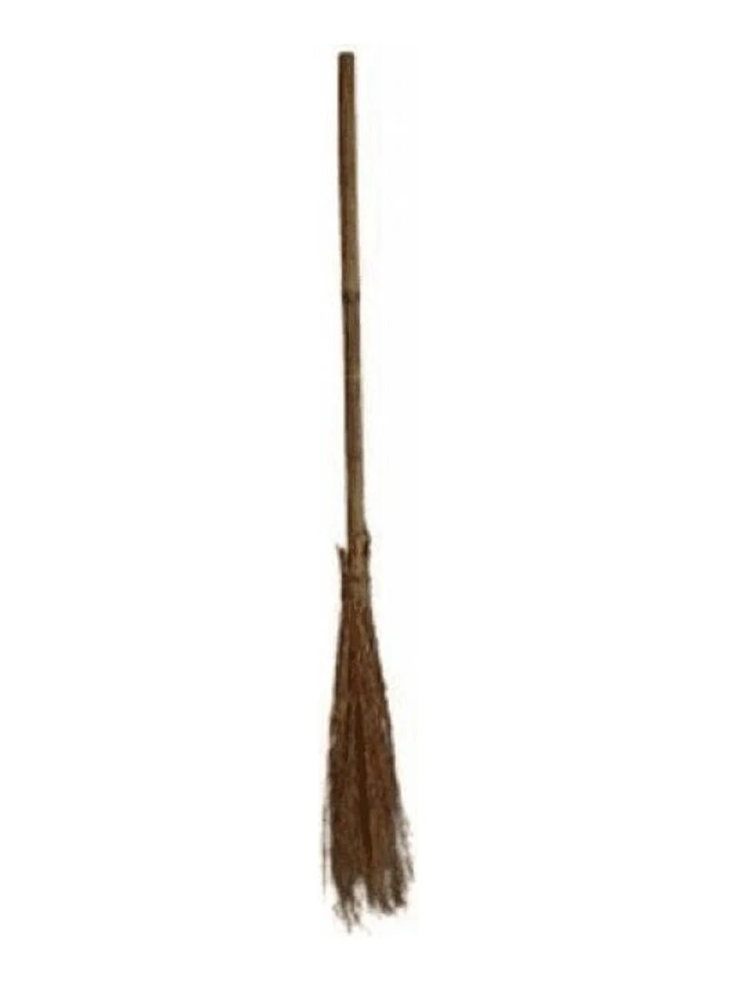 Balai de sorciere 105cm Accessoire deguisement Marron