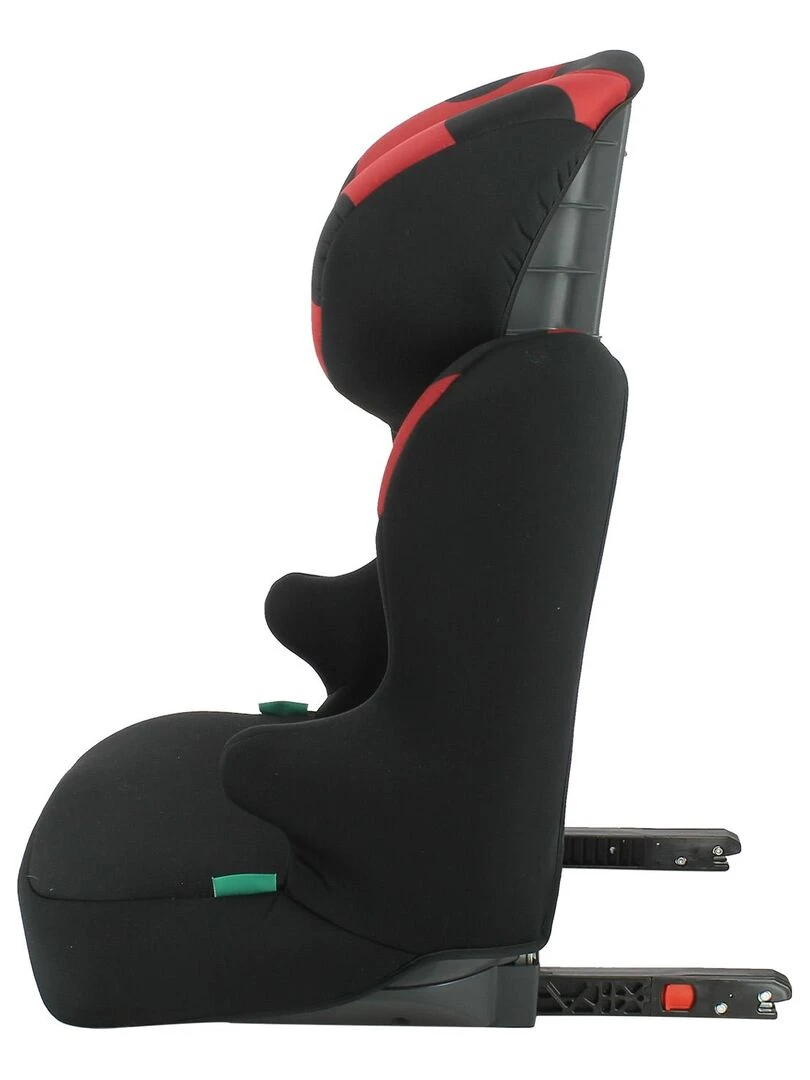 Nania – Siège auto isofix START I FIX 106 140 cm R129 i Size – Fabrication Française   Coccinelle   Rouge