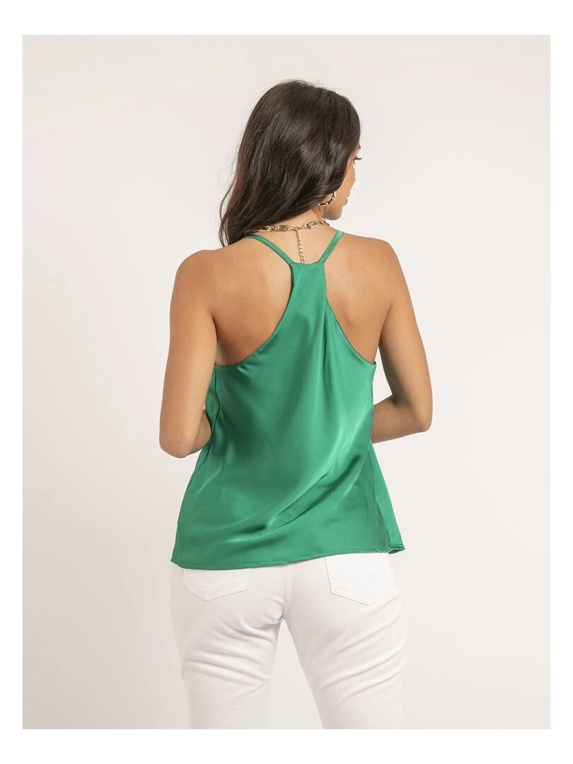 Caraco satin FIDANE Vert