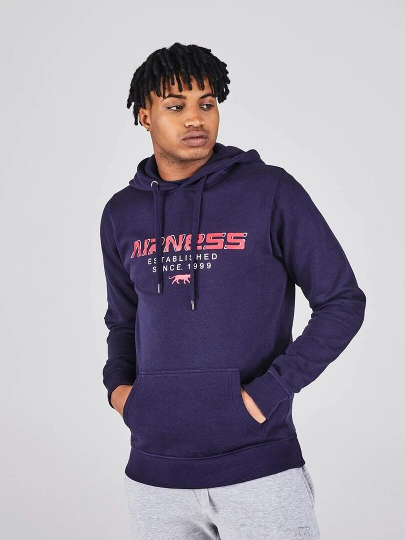 HOODIE AEDEN Airness Bleu marine