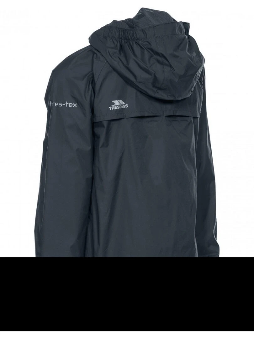 Trespass Qikpac Veste imperméable repliable unisexe Gris