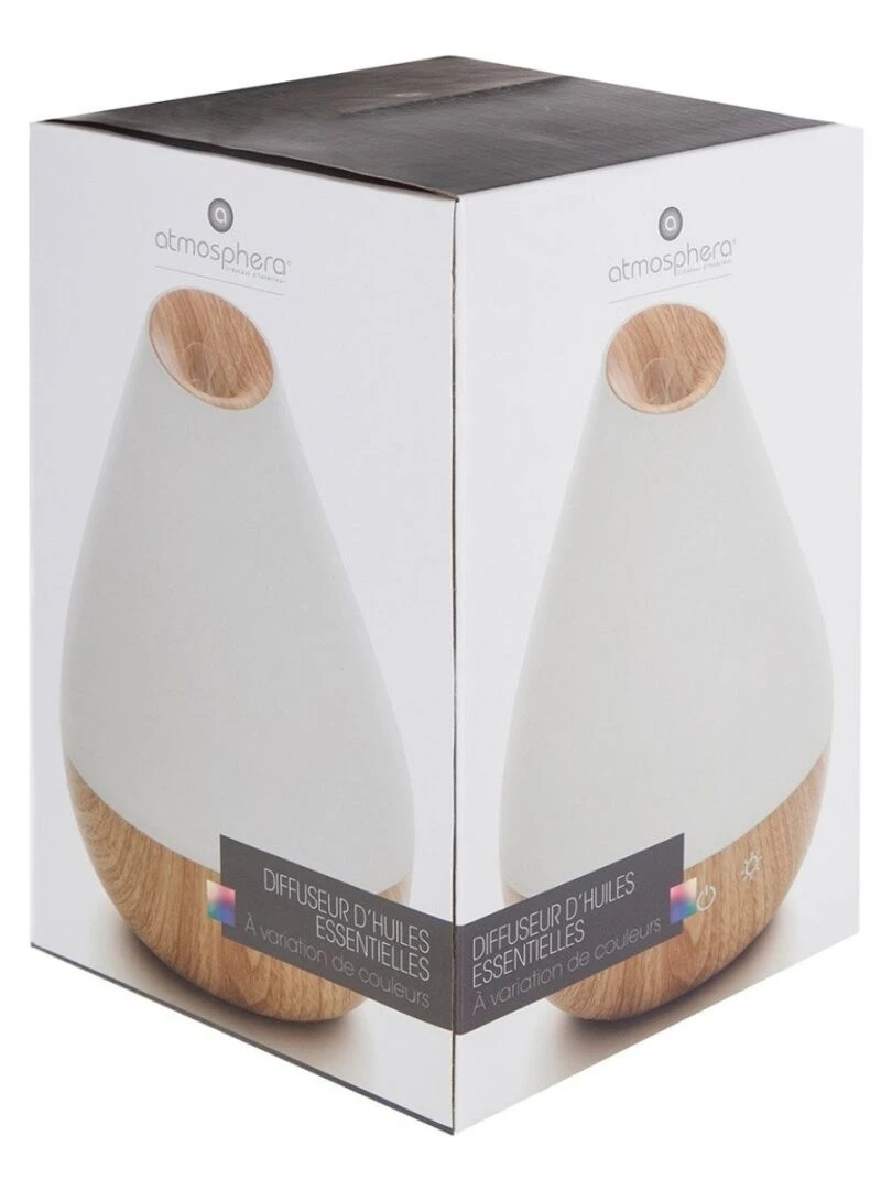 Diffuseur d'huiles essentielles 1300ML   Blanc