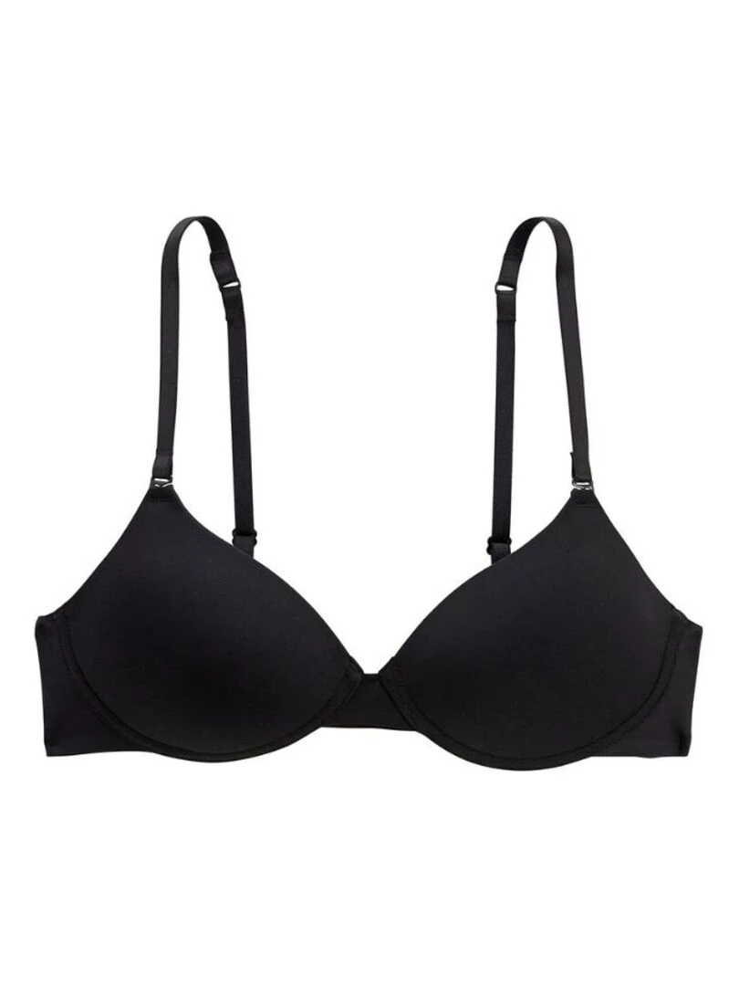 Soutien gorge à coques sans armatures noir Veliana Noir