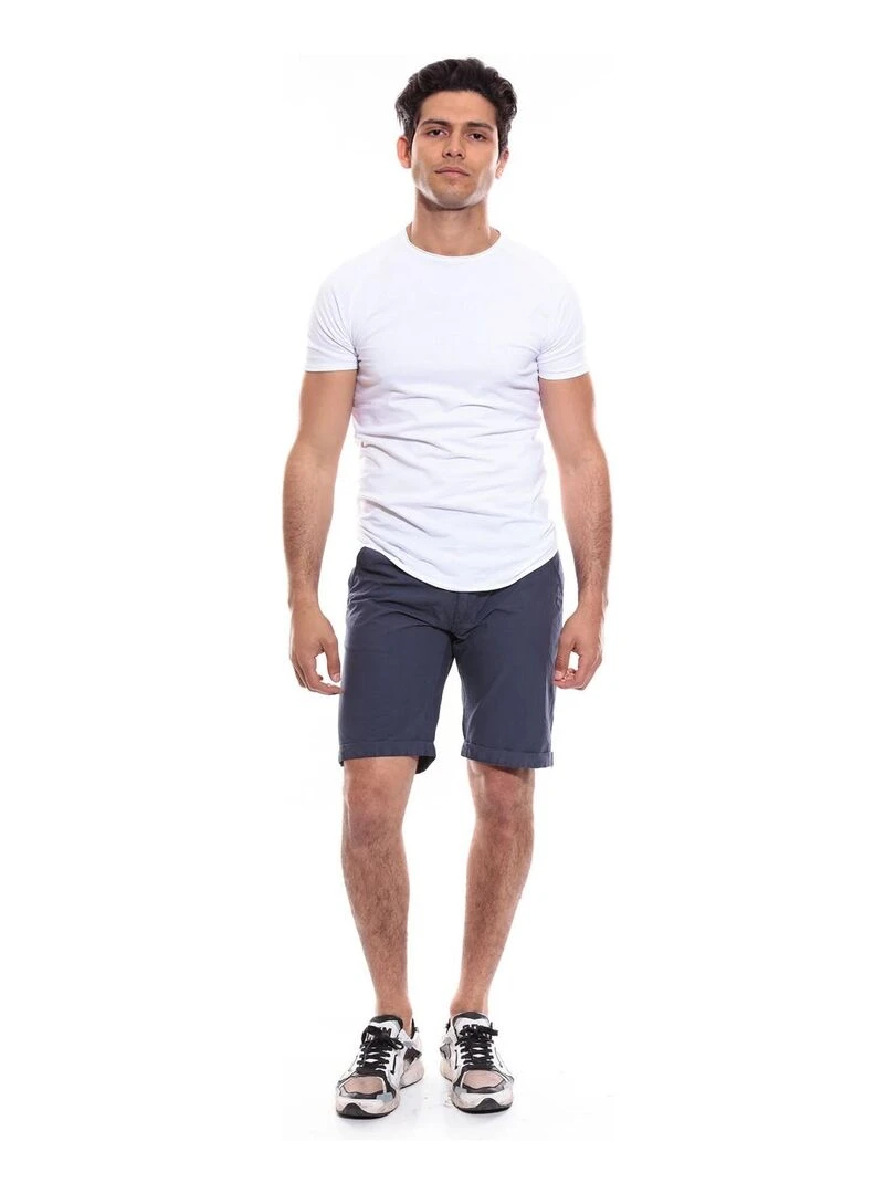 BERMUDA CHINO BELMON   Bleu