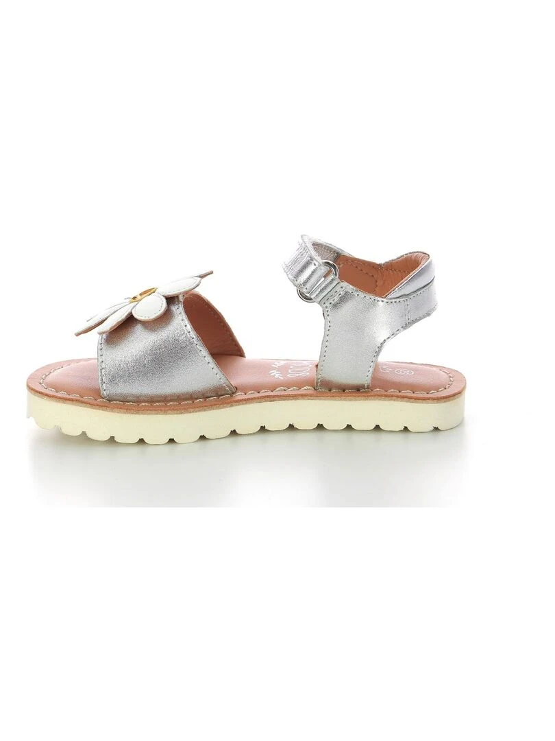 Sandales Cuir Jumrite   Argent