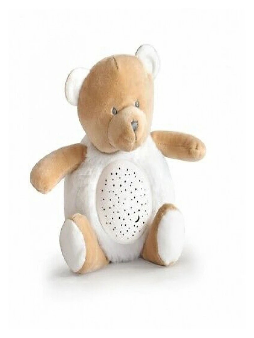 Peluche veilleuse musicale Ours (20 cm) Marron