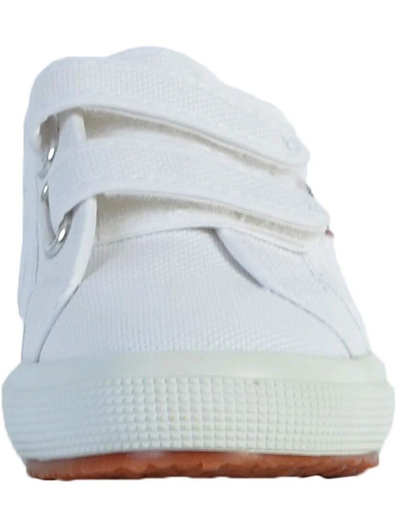 Basket Superga Enfant Cotjstrap Classic   Blanc