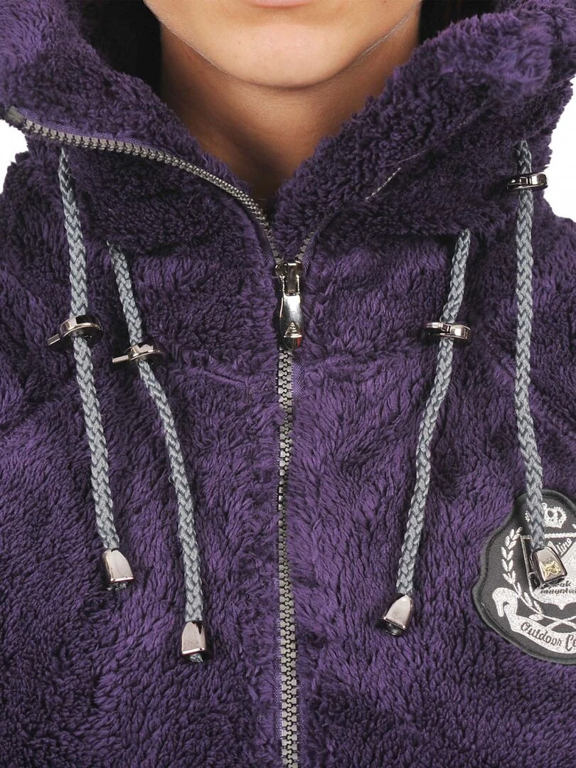 Blouson polaire femme ASANA   Violet