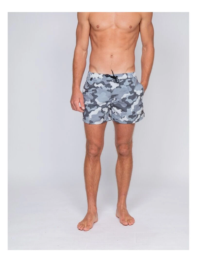 Short de bain GUSTAVO Gris