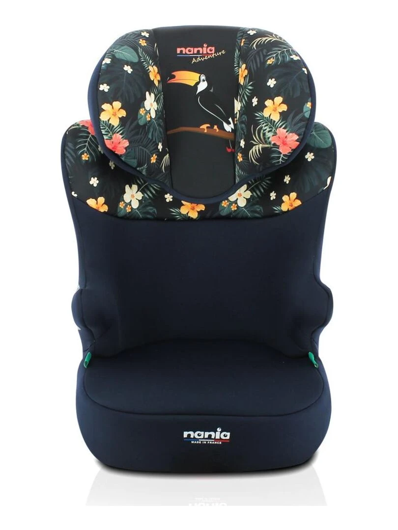 Nania – Siège auto ceinturé START I 106 140 cm R129 i Size – Fabrication Française Toucan Rose