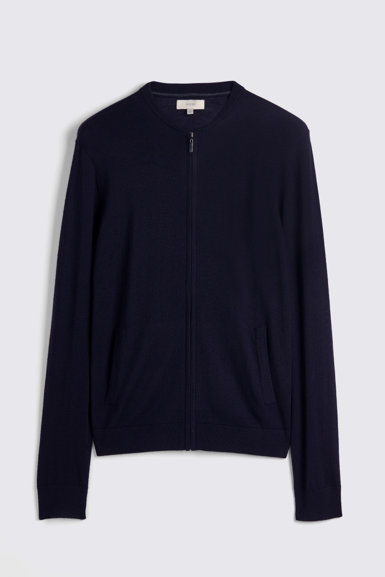 White Merino Mock-Neck Jumper   Buy Online at Moss