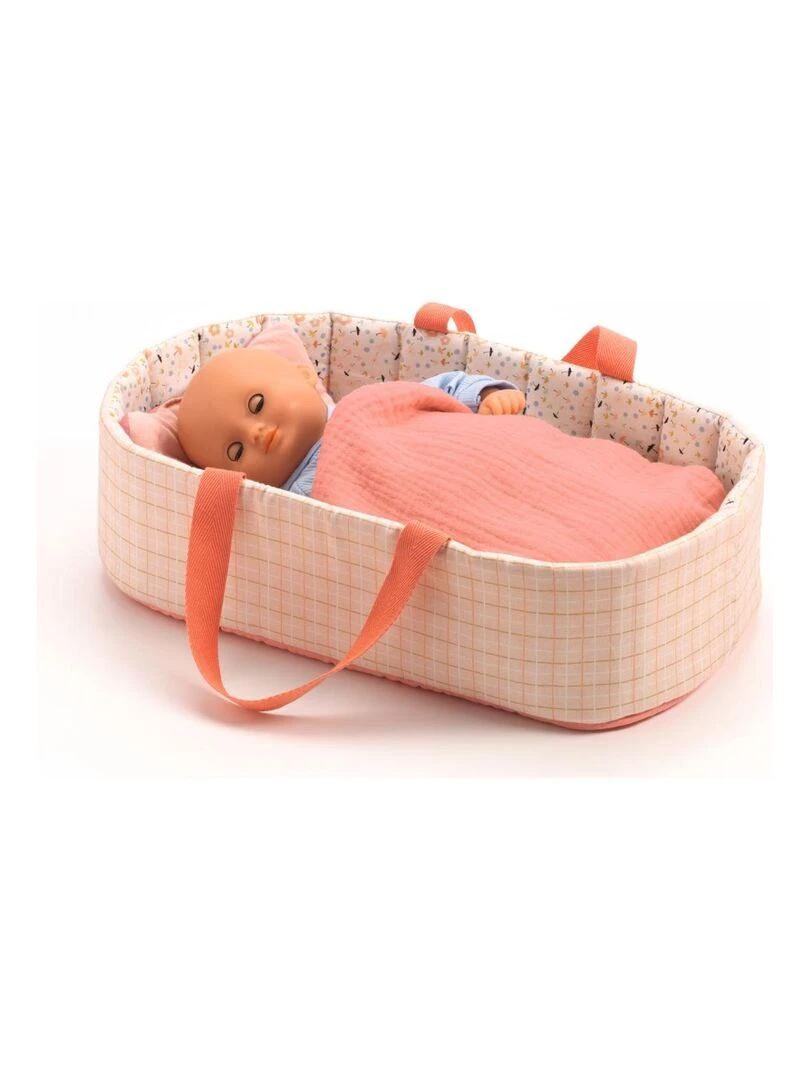 Couffin Pink Lines Pomea 'djeco' N/A