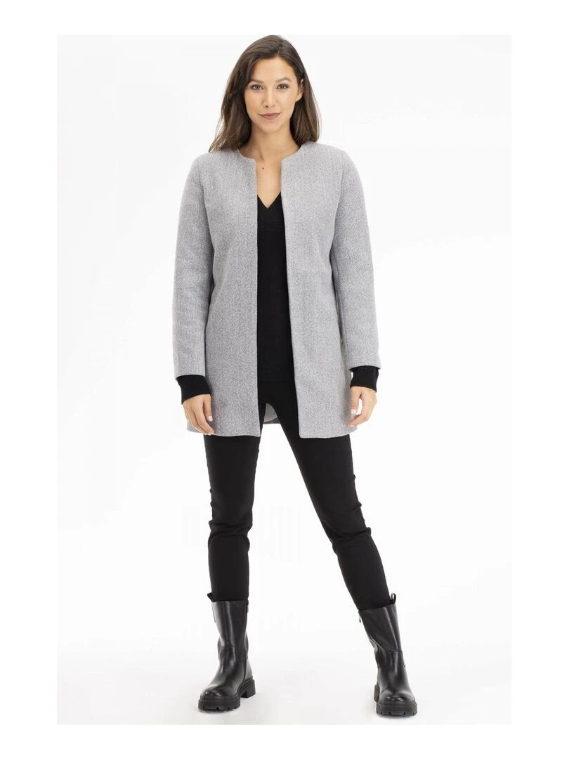 Manteau ELIE Gérard Pasquier Gris clair