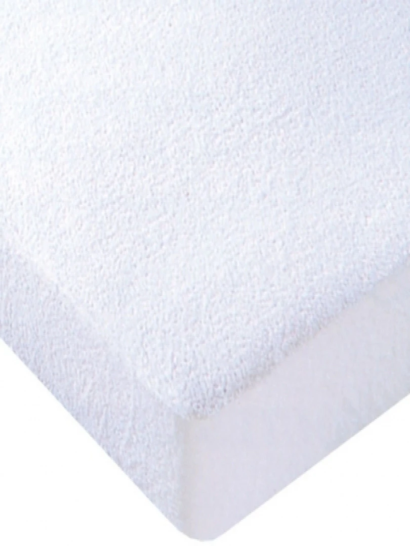 Protège matelas Alèse Cajou Bambou (60 x 120 cm) Blanc