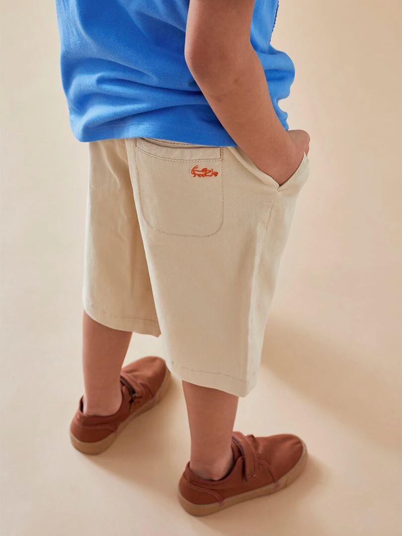 Short bermuda en twill Noukie's Beige