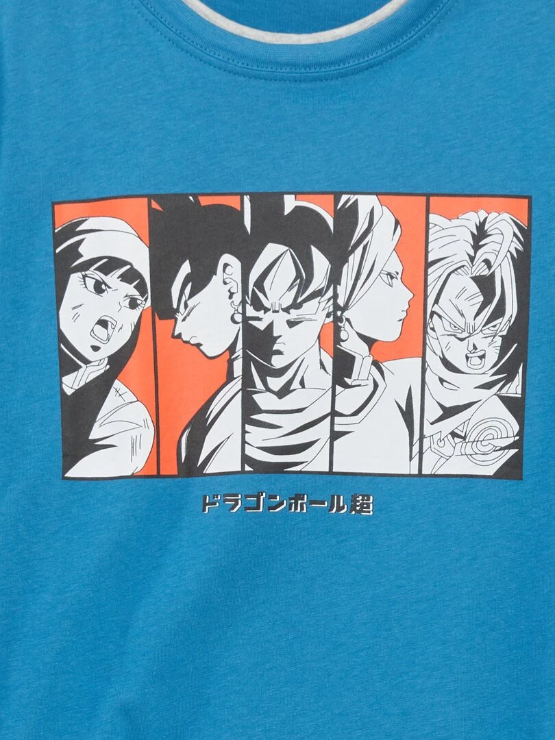 Pyjama court 'Dragon Ball Z' 2 pièces bleu