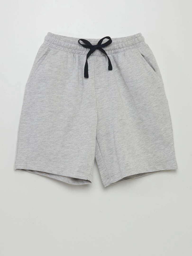 Ensemble de jogging court en french terry   2 pièces   Vert
