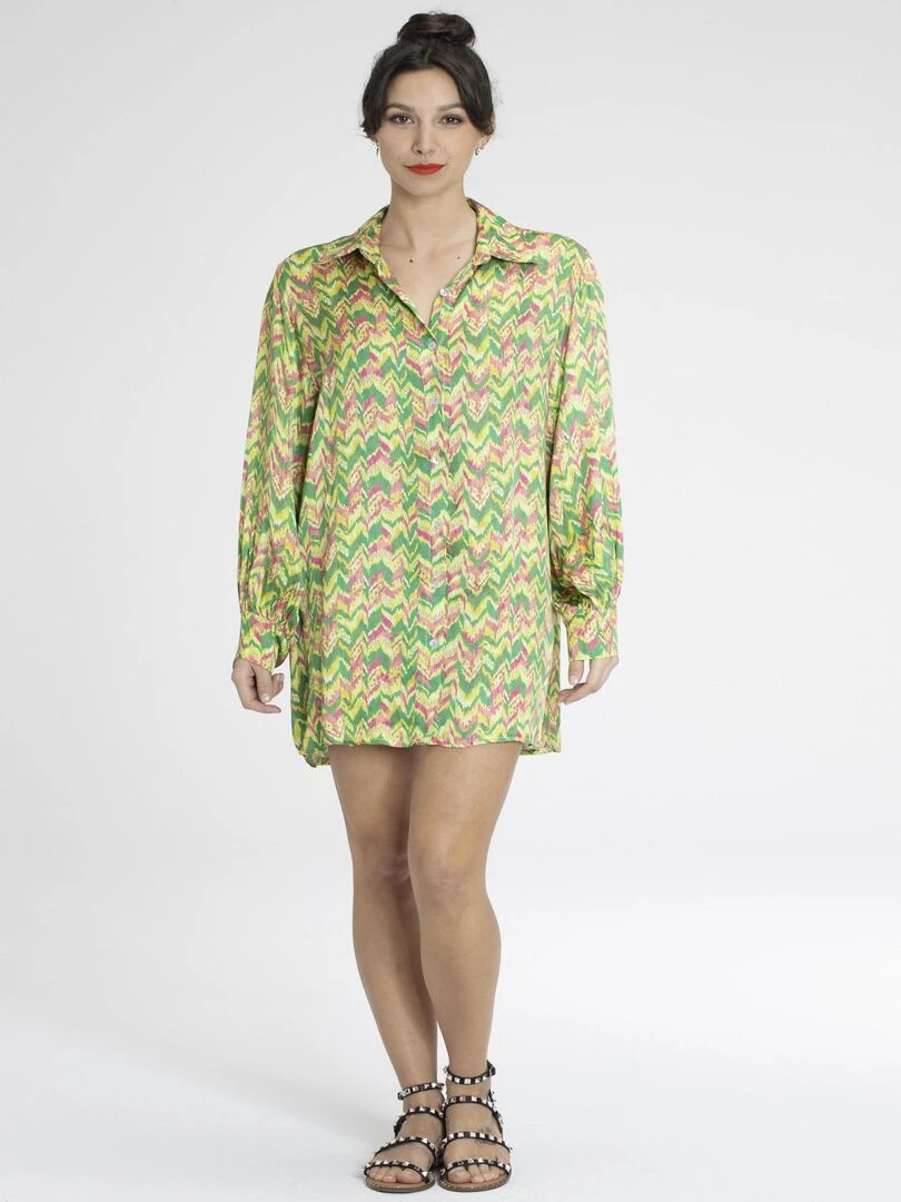 Robes chemise CHELSY Gérard Pasquier Vert