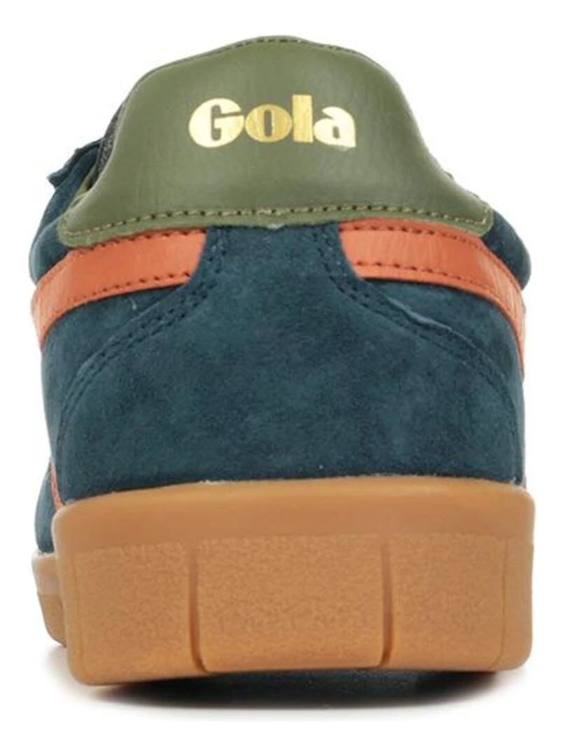 Baskets Gola Hurricane Suede   Bleu marine