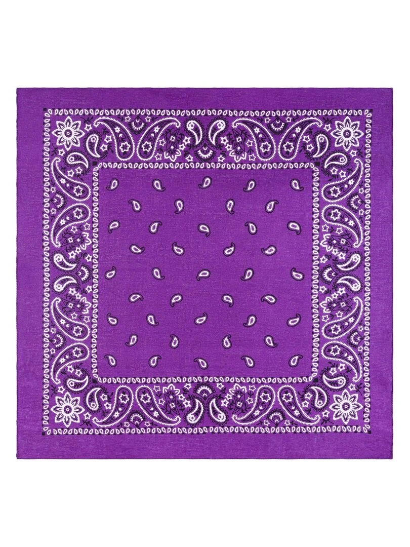 Bandana Coton U.S Premium   Violet