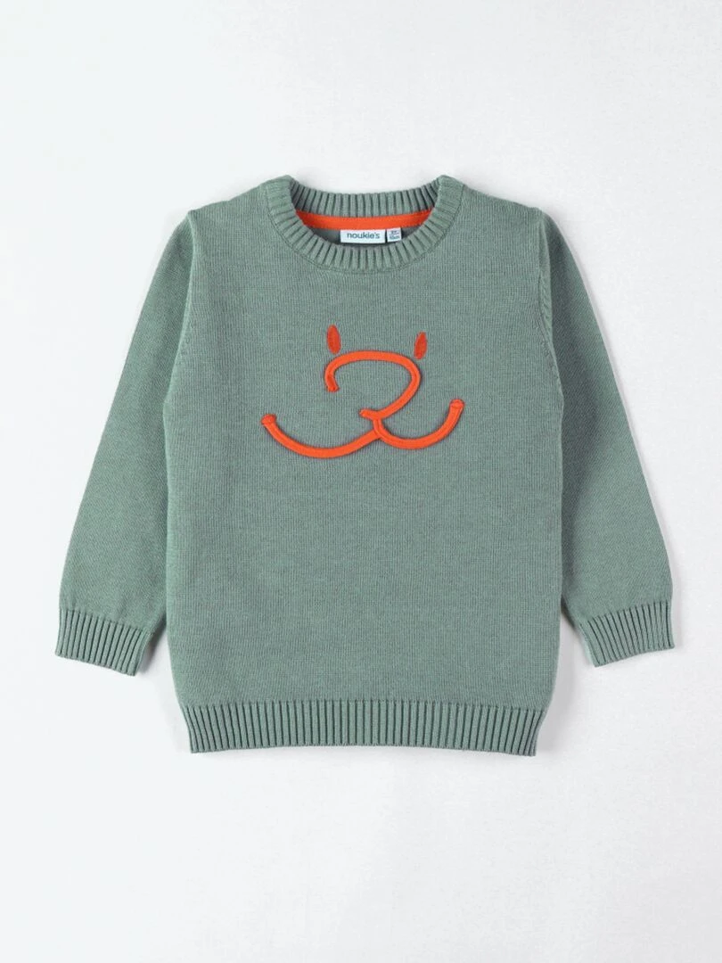 Pull Nouky en coton    Noukie's   Vert