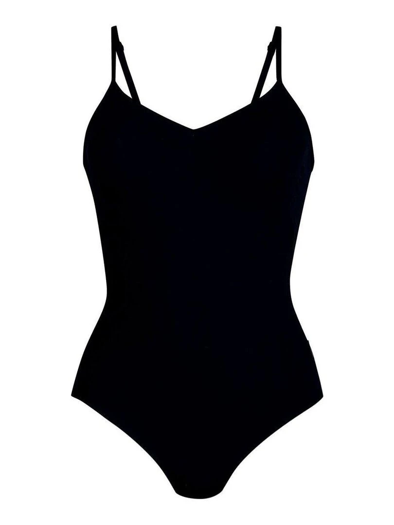 Maillot 1 pièce sans armature coques amovibles Perfect Suit   Noir
