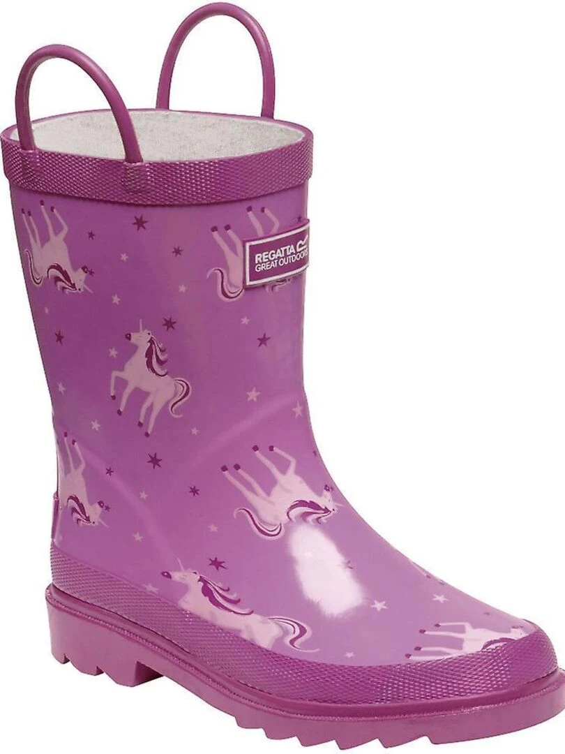 Regatta Bottes de pluie MINNOW Violet prune