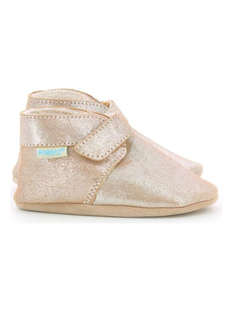 Chaussons Cuir Pole Nord Bronze