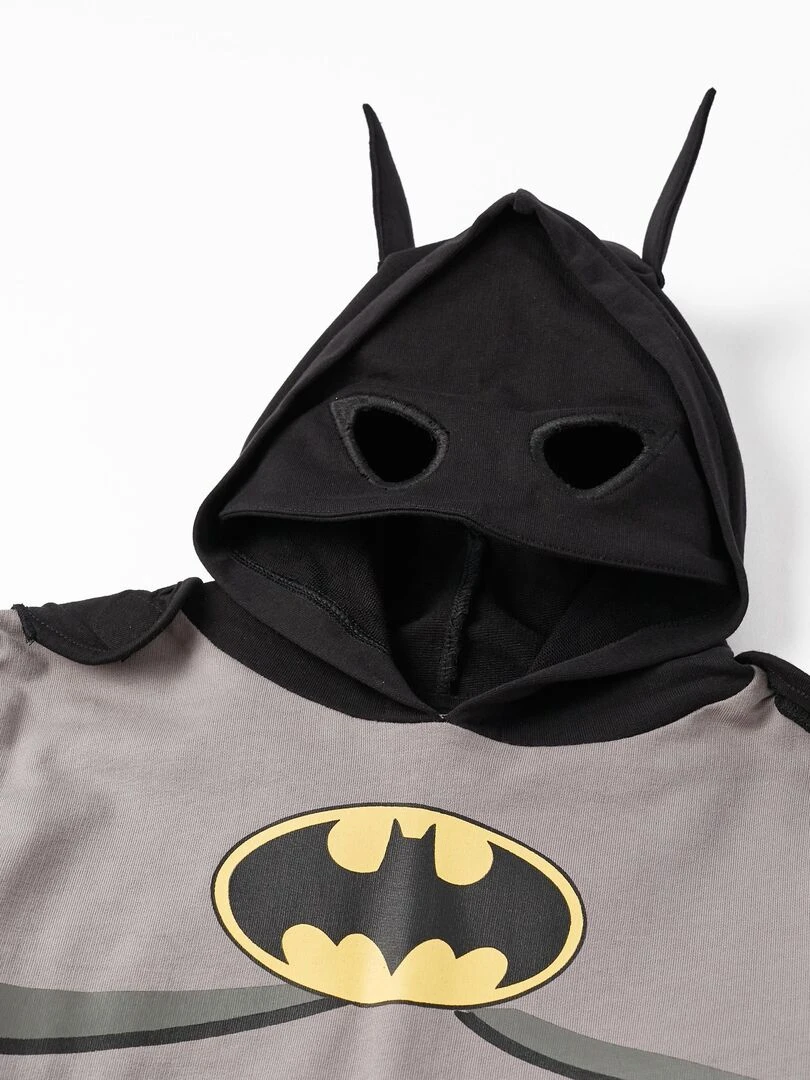 Sweat à capuche avec masque et cape pour garçon 'Batman' WARNER BATMAN Gris foncé