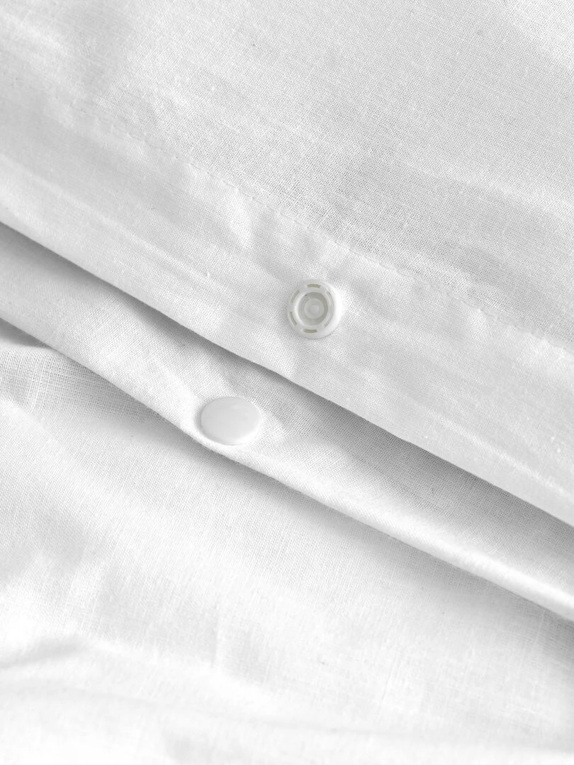 Parure housse de couette 2 pièces Les planetes (D) "Happyfriday"   Blanc