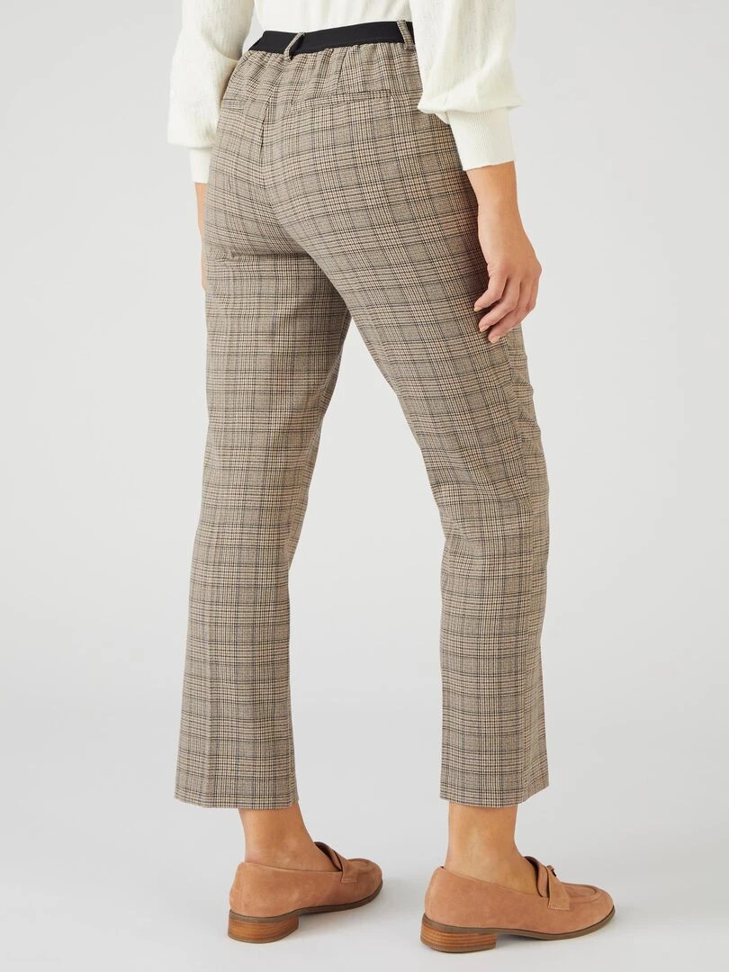 Pantalon 7/8ème enfilable bi stretch   Damart   Beige