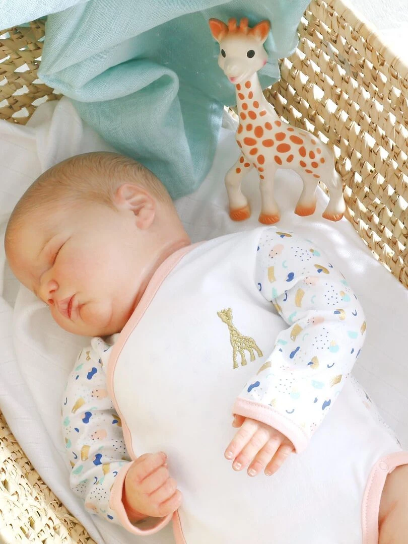 Body édition limitée rose Sophie la girafe (3 mois)   Rose
