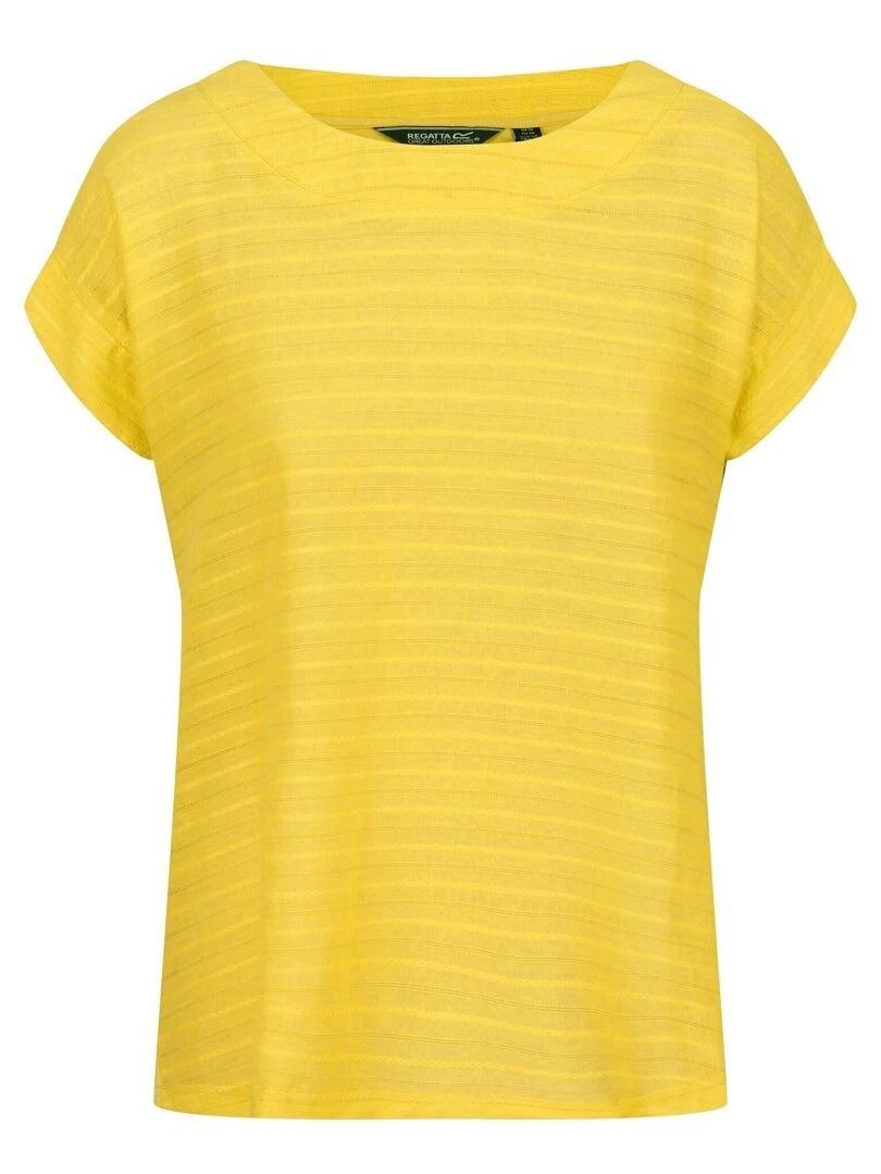Regatta T shirt ADINE Bleu Vert Blanc
