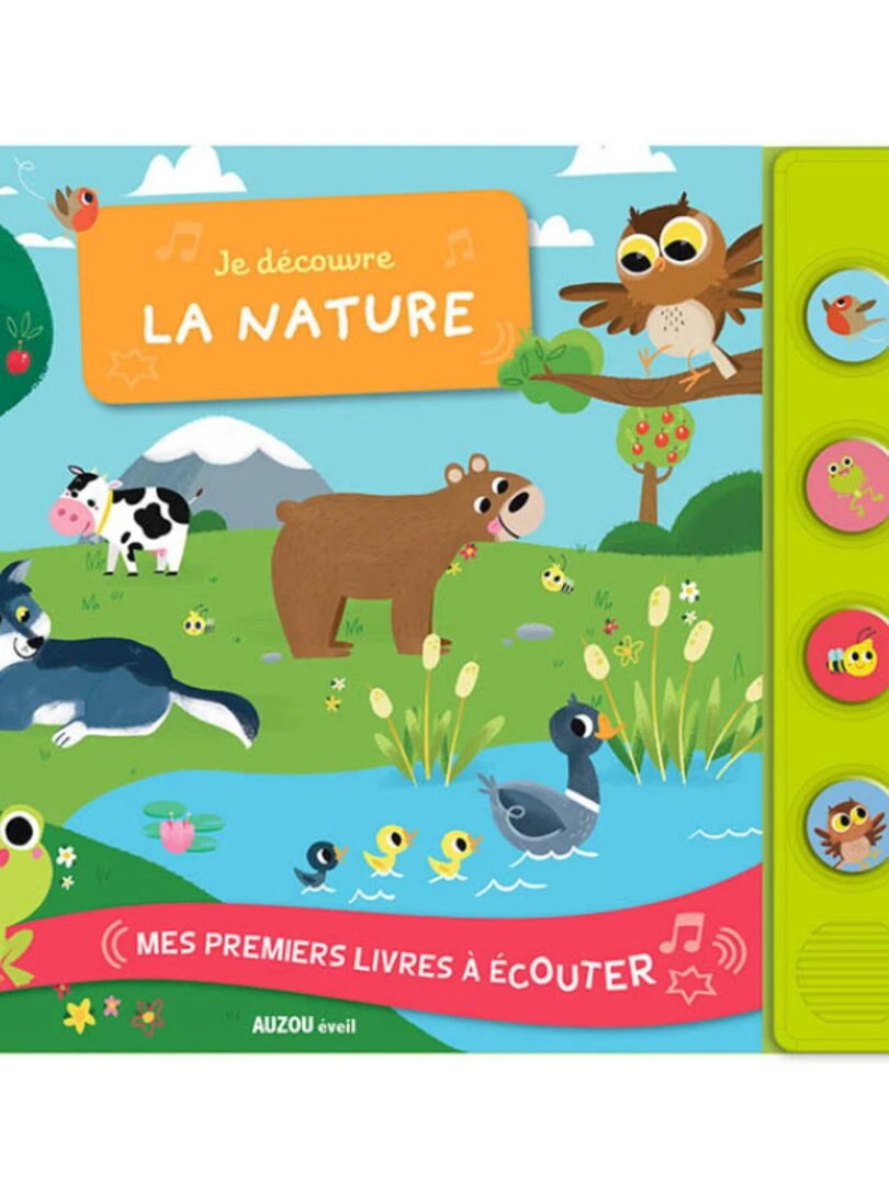Livre sonore Je découvre la nature N/A