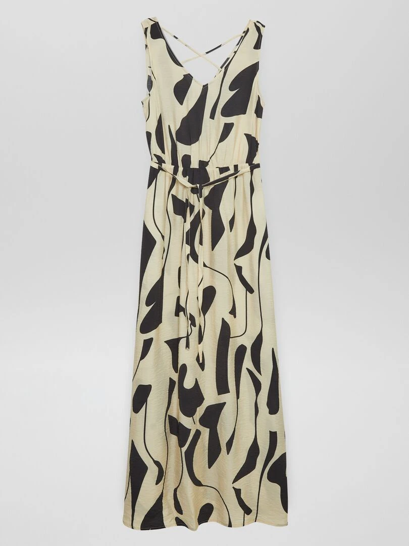 Robe longue 'JDY' beige/noir